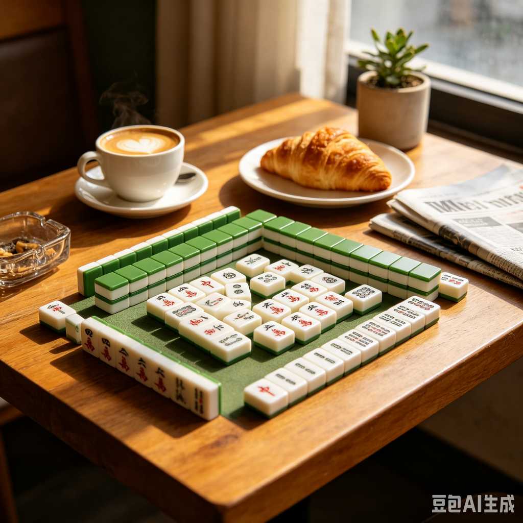 transparent acrylic mahjong set