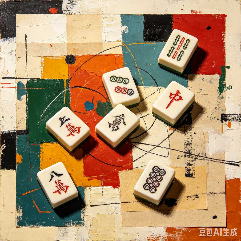 retro gift mahjong tiles