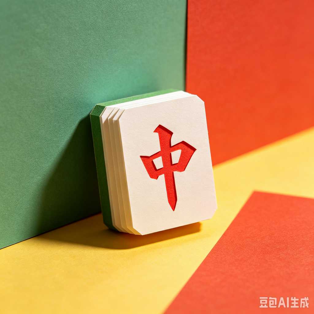 lightweight mahjong tile set