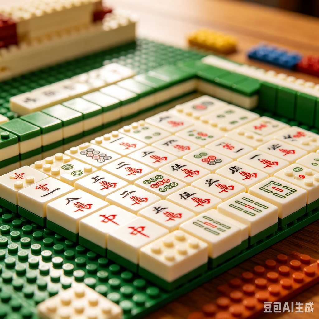 displayable mahjong set